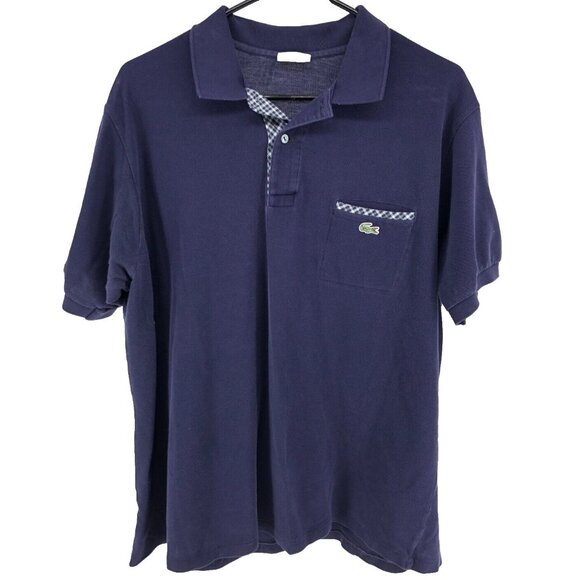 Lacoste Other - Lacoste Short Sleeve Polo Shirt Men's Size 6 Blue